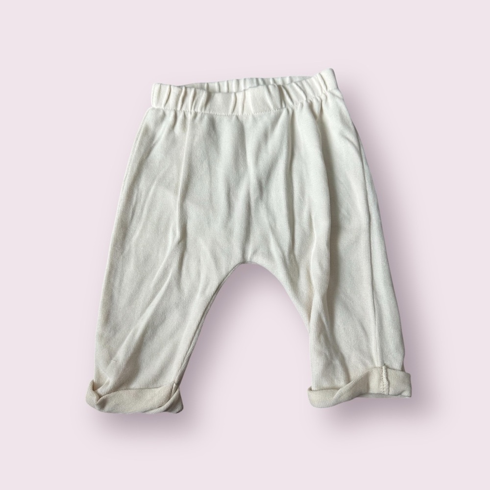 NWT Carter's Soft Cream Baby Set Long Sleeve Button Front With Pants Size 3 Mon - Picture 6 of 11